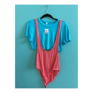🆕 Urban outfitters retro crop top bodysuit